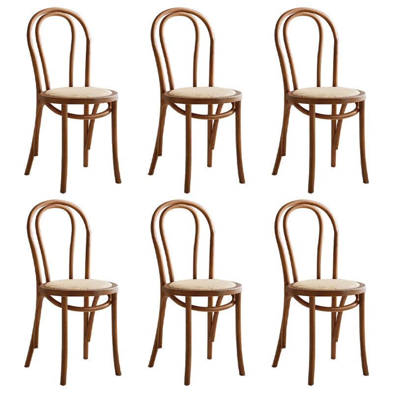 Contemporary Indoor Dining Side Chair Solid Wood Frame Side Chair
