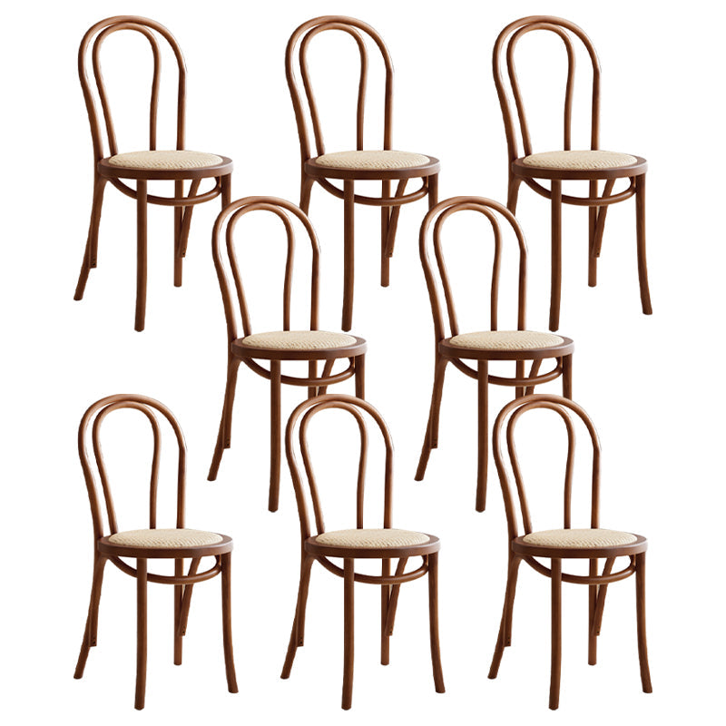 Contemporary Indoor Dining Side Chair Solid Wood Frame Side Chair