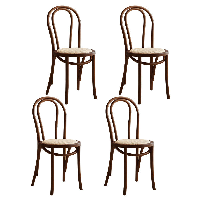 Contemporary Indoor Dining Side Chair Solid Wood Frame Side Chair