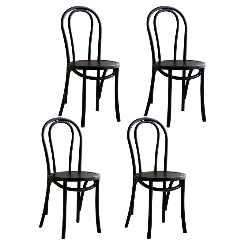 Contemporary Indoor Dining Side Chair Solid Wood Frame Side Chair