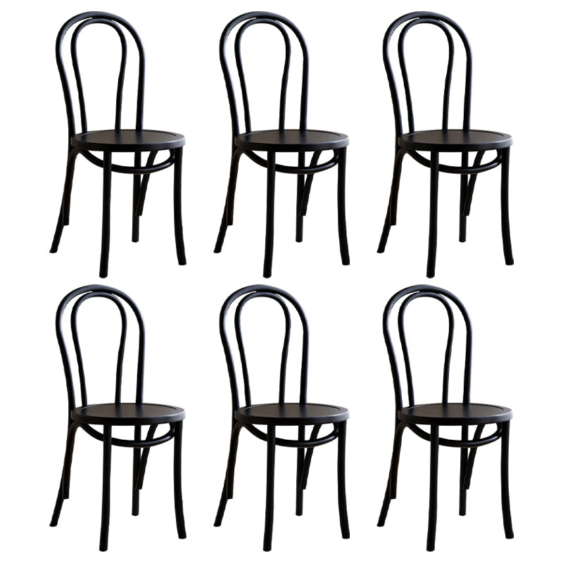 Contemporary Indoor Dining Side Chair Solid Wood Frame Side Chair