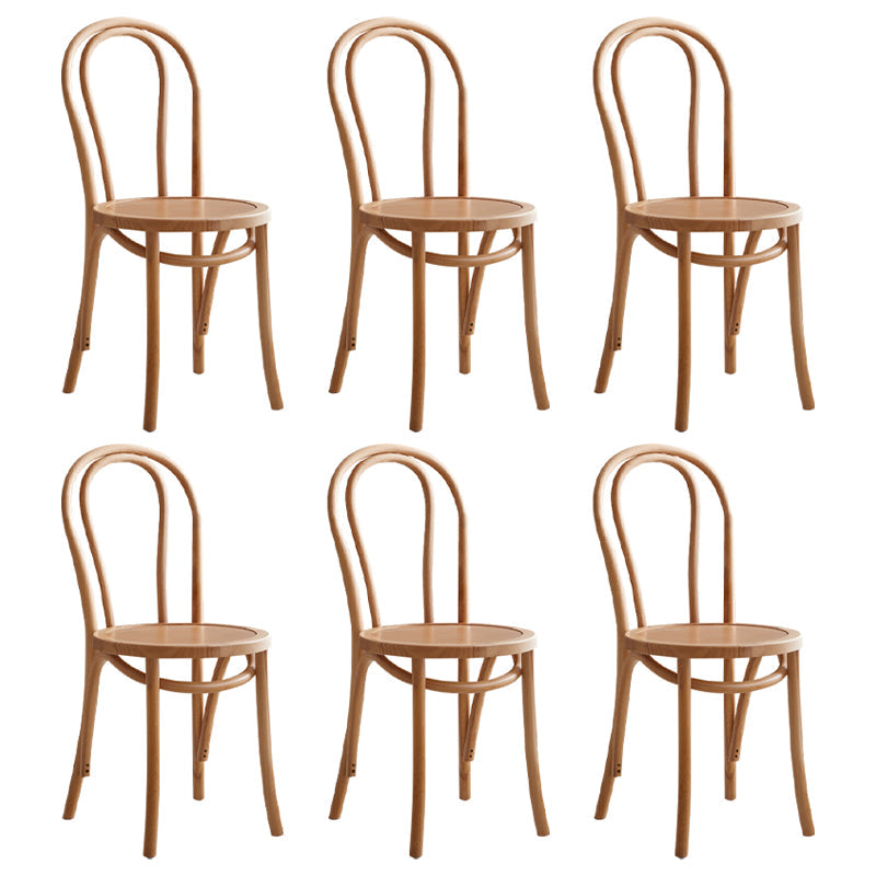 Contemporary Indoor Dining Side Chair Solid Wood Frame Side Chair