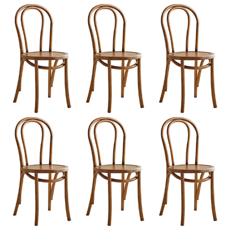 Contemporary Indoor Dining Side Chair Solid Wood Frame Side Chair