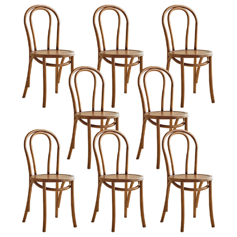 Contemporary Indoor Dining Side Chair Solid Wood Frame Side Chair
