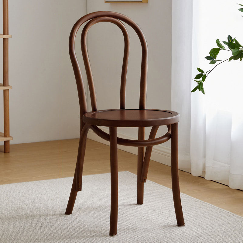 Contemporary Indoor Dining Side Chair Solid Wood Frame Side Chair