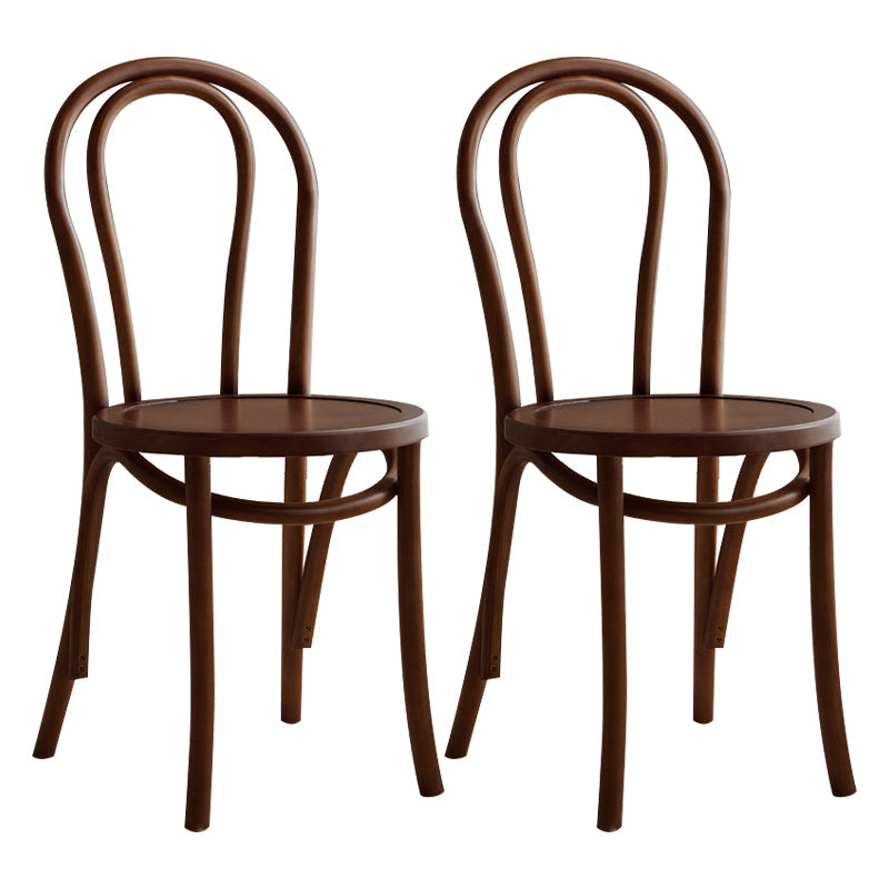 Contemporary Indoor Dining Side Chair Solid Wood Frame Side Chair