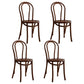 Contemporary Indoor Dining Side Chair Solid Wood Frame Side Chair