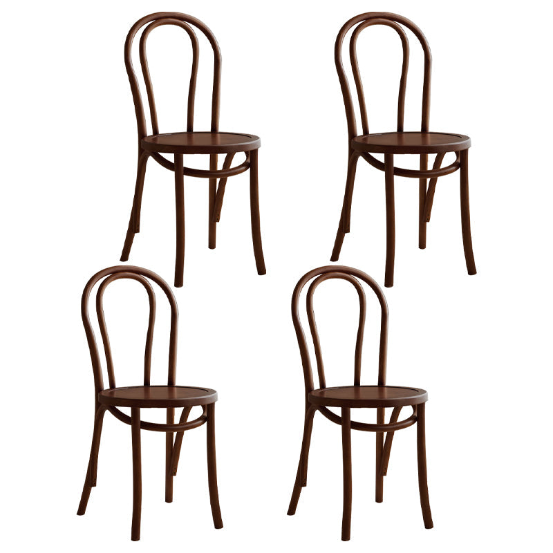 Contemporary Indoor Dining Side Chair Solid Wood Frame Side Chair