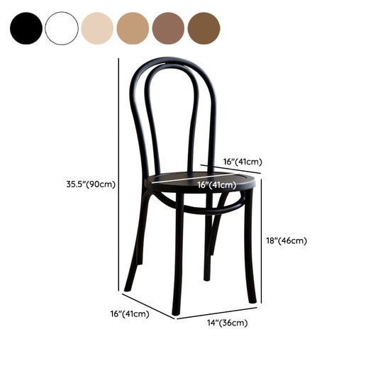 Silla lateral de comedor interior contemporánea silla lateral