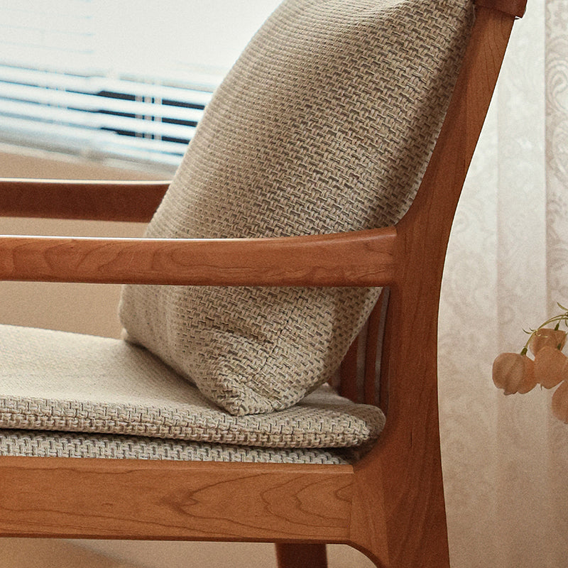 Home Contemporary Dining Chair Solid Wood Upholstered Dining Chair Clearhalo 'Dining Chairs' 'Dining Tables & Seating' 'dining_chair' 'furn' 'furn_dining_chair' 'Furniture' 'Kitchen & Dining Furniture' 7650341