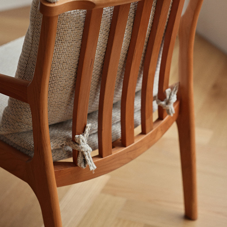 Home Contemporary Dining Chair Solid Wood Upholstered Dining Chair Clearhalo 'Dining Chairs' 'Dining Tables & Seating' 'dining_chair' 'furn' 'furn_dining_chair' 'Furniture' 'Kitchen & Dining Furniture' 7650347