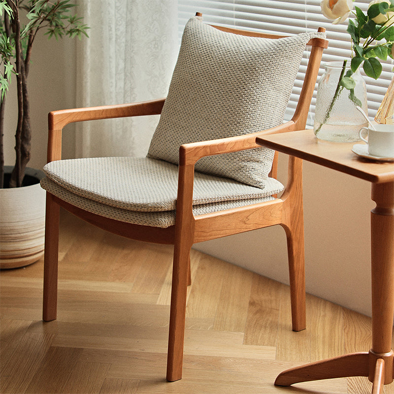 Home Contemporary Dining Chair Solid Wood Upholstered Dining Chair Clearhalo 'Dining Chairs' 'Dining Tables & Seating' 'dining_chair' 'furn' 'furn_dining_chair' 'Furniture' 'Kitchen & Dining Furniture' 7650349