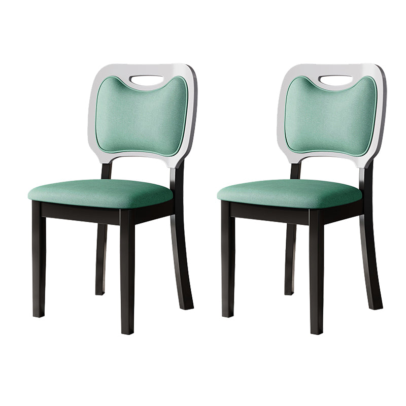 Nordischer Stil Masster Holzstuhl offener Essnamenstuhl für Esszimmer