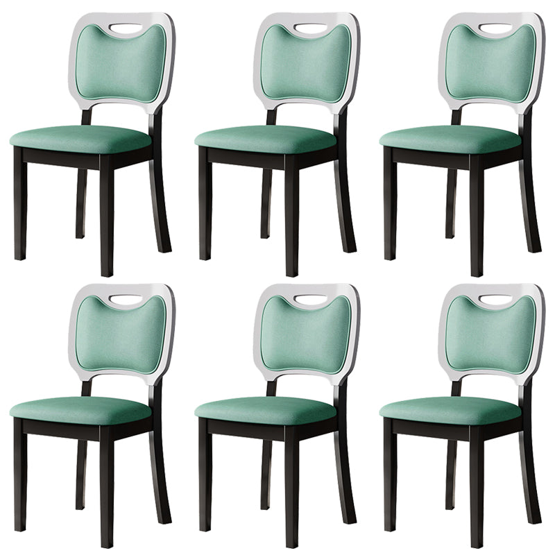 Nordischer Stil Masster Holzstuhl offener Essnamenstuhl für Esszimmer