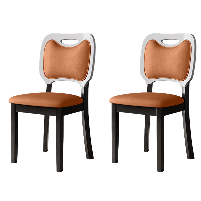 Nordischer Stil Masster Holzstuhl offener Essnamenstuhl für Esszimmer