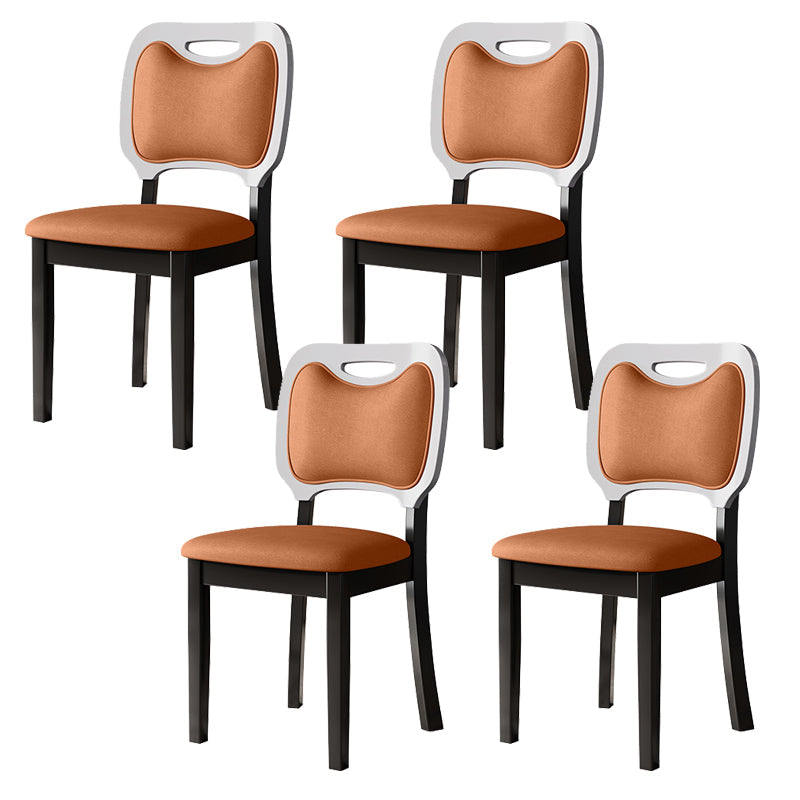 Nordischer Stil Masster Holzstuhl offener Essnamenstuhl für Esszimmer