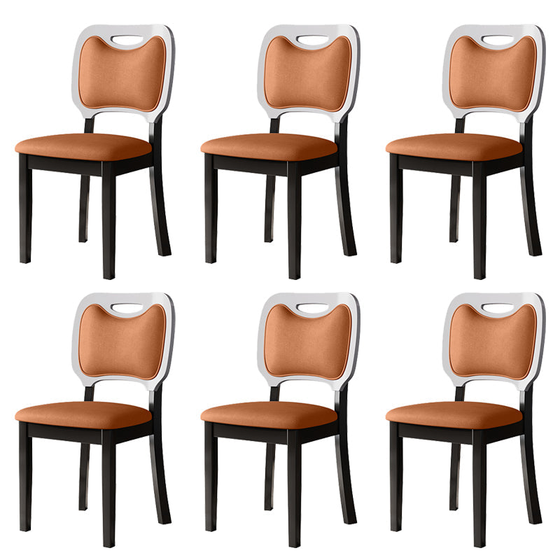 Nordischer Stil Masster Holzstuhl offener Essnamenstuhl für Esszimmer