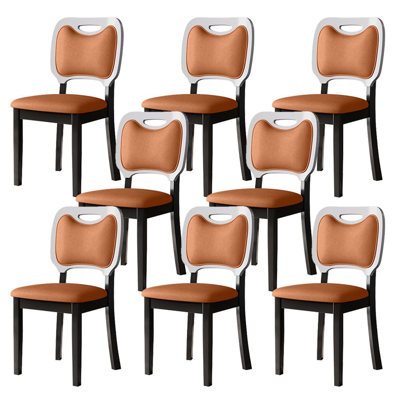 Nordischer Stil Masster Holzstuhl offener Essnamenstuhl für Esszimmer