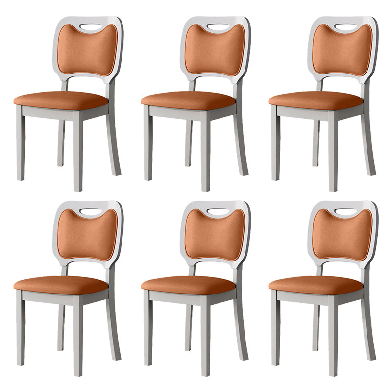 Nordischer Stil Masster Holzstuhl offener Essnamenstuhl für Esszimmer