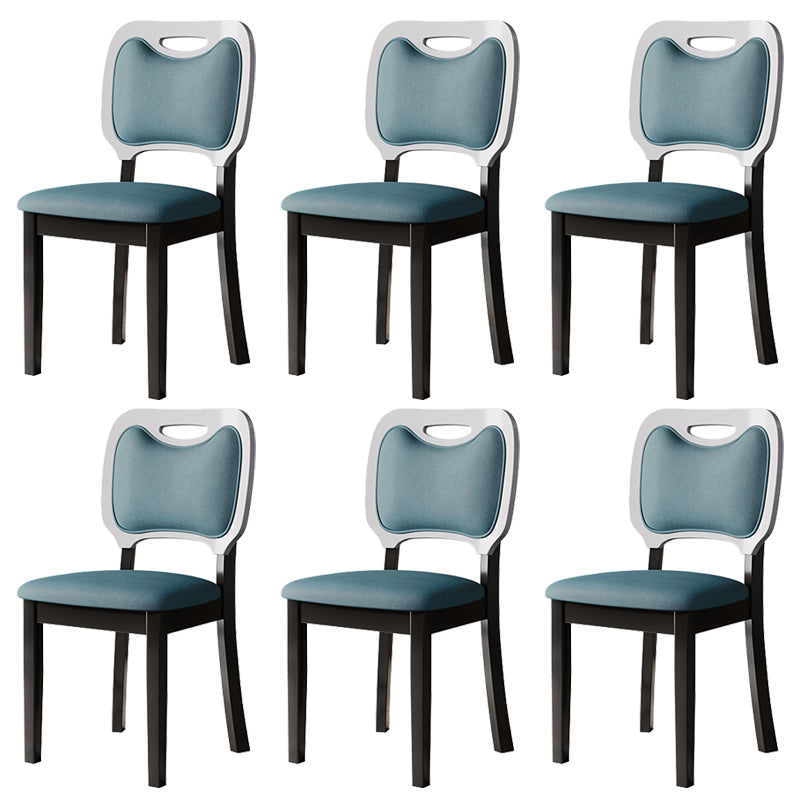 Nordischer Stil Masster Holzstuhl offener Essnamenstuhl für Esszimmer