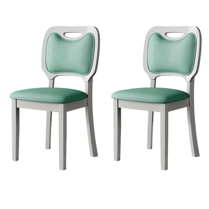 Nordischer Stil Masster Holzstuhl offener Essnamenstuhl für Esszimmer