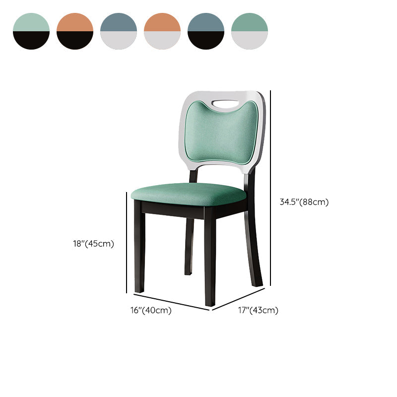 Nordischer Stil Masster Holzstuhl offener Essnamenstuhl für Esszimmer