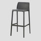 Contemporary Low Back Indoor Plastic Armless Bar Stool with Footrest Black 1 Piece Bar Stool(30"H) Clearhalo 'Bar Furniture' 'Bar Stools' 'bar_stools' 'furn' 'furn_bar_stools' 'Furniture' 'Kitchen & Dining Furniture' 7650621