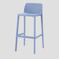 Contemporary Low Back Indoor Plastic Armless Bar Stool with Footrest Blue 1 Piece Bar Stool(30"H) Clearhalo 'Bar Furniture' 'Bar Stools' 'bar_stools' 'furn' 'furn_bar_stools' 'Furniture' 'Kitchen & Dining Furniture' 7650626