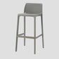 Contemporary Low Back Indoor Plastic Armless Bar Stool with Footrest Grey 1 Piece Bar Stool(30"H) Clearhalo 'Bar Furniture' 'Bar Stools' 'bar_stools' 'furn' 'furn_bar_stools' 'Furniture' 'Kitchen & Dining Furniture' 7650631