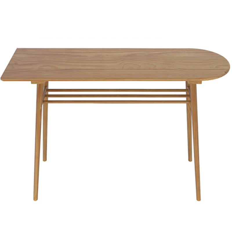 Table de pub contemporaine en bois massif spécialisée à hauteur de bar pour le salon