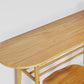 Table de pub contemporaine en bois massif spécialisée à hauteur de bar pour le salon