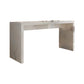 Modern Style Rectangle Stone Bistro Bar Desk Table for Living Room Gloss White Without Chairs Clearhalo 'Bar Furniture' 'Bar Tables' 'bar_tables' 'furn' 'furn_bar_tables' 'Furniture' 'Kitchen & Dining Furniture' 7651873
