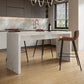 Modern Style Rectangle Stone Bistro Bar Desk Table for Living Room Clearhalo 'Bar Furniture' 'Bar Tables' 'bar_tables' 'furn' 'furn_bar_tables' 'Furniture' 'Kitchen & Dining Furniture' 7651874