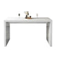 Modern Style Rectangle Stone Bistro Bar Desk Table for Living Room Clearhalo 'Bar Furniture' 'Bar Tables' 'bar_tables' 'furn' 'furn_bar_tables' 'Furniture' 'Kitchen & Dining Furniture' 7651876