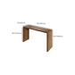 Contemporary Solid Wood Rectangle Bistro Bar Desk for Living Room Clearhalo 'Bar Furniture' 'Bar Tables' 'bar_tables' 'furn' 'furn_bar_tables' 'Furniture' 'Kitchen & Dining Furniture' 7651902