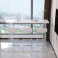 Modern Style Rectangle Stone Bar Wine Table Table for Living Room