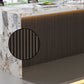 Moderne stijl stenen rechthoek bar wijntafel tafel voor woonkamer