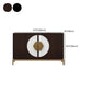 Armoires de style glamour buffet buffet en bois massif buffet avec 2 portes