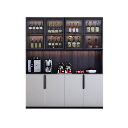 Modernes Sideboard Holzbuffet Sideboard mit Türen für Wohnzimmer