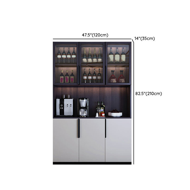 Modernes Sideboard Holzbuffet Sideboard mit Türen für Wohnzimmer