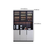 Modernes Sideboard Holzbuffet Sideboard mit Türen für Wohnzimmer