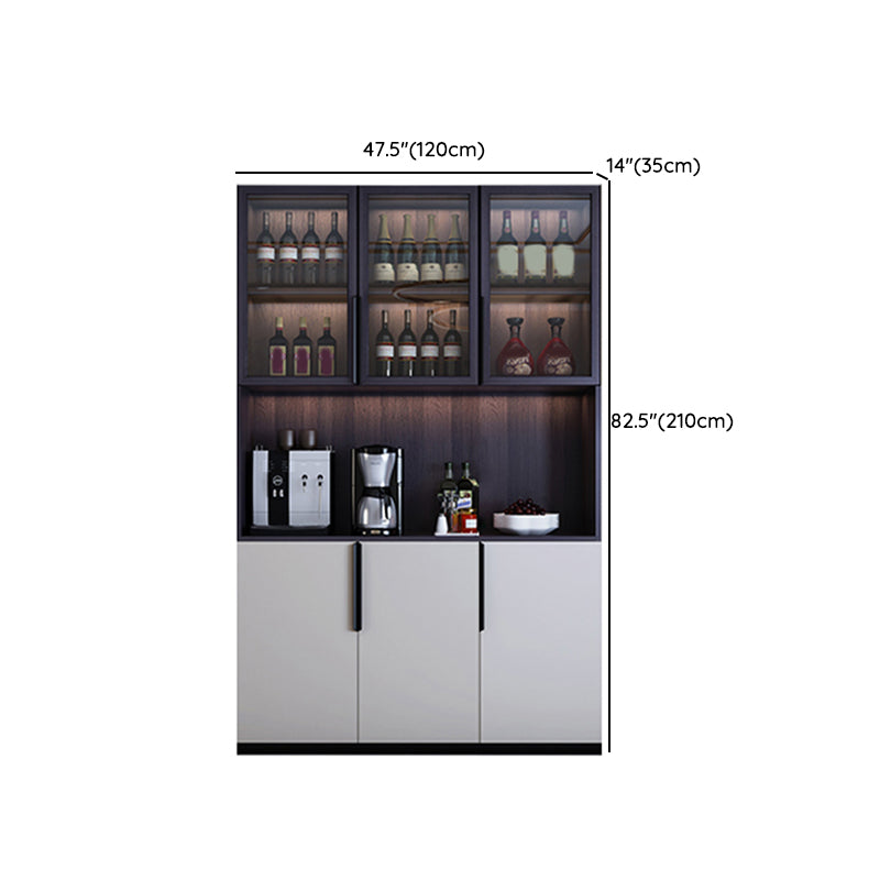 Modernes Sideboard Holzbuffet Sideboard mit Türen für Wohnzimmer