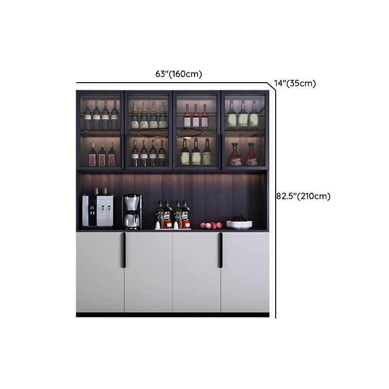 Modernes Sideboard Holzbuffet Sideboard mit Türen für Wohnzimmer