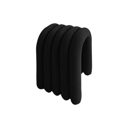 Moderner Essstuhl Samt offener Nebenstuhl für Esszimmer