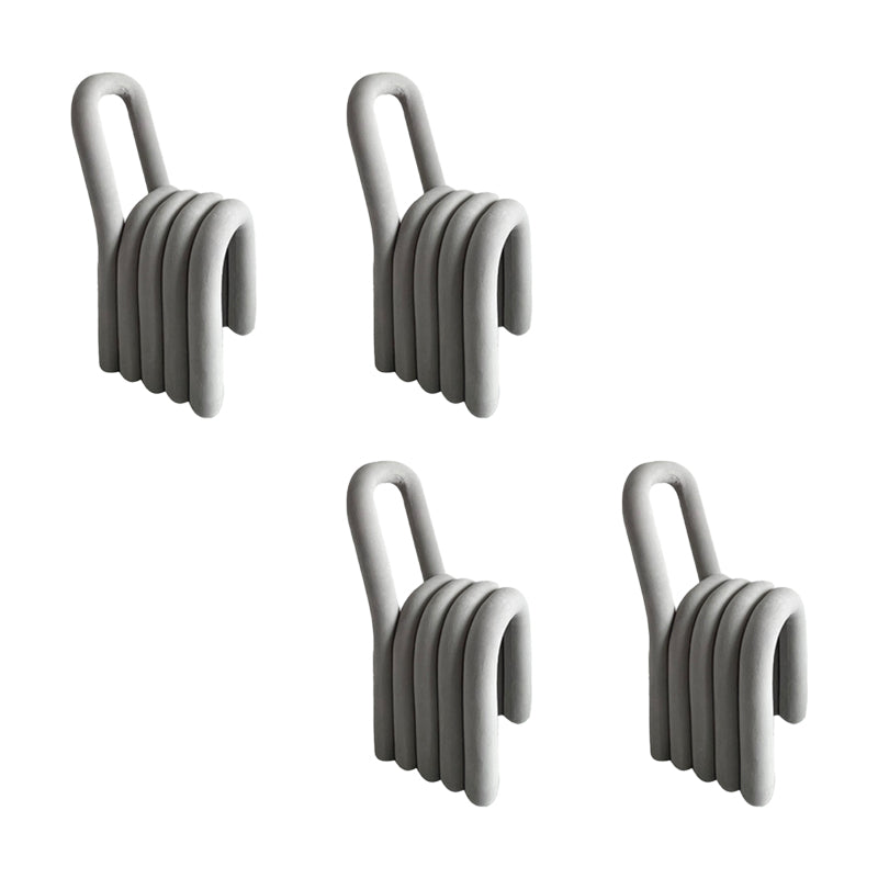 Moderner Essstuhl Samt offener Nebenstuhl für Esszimmer