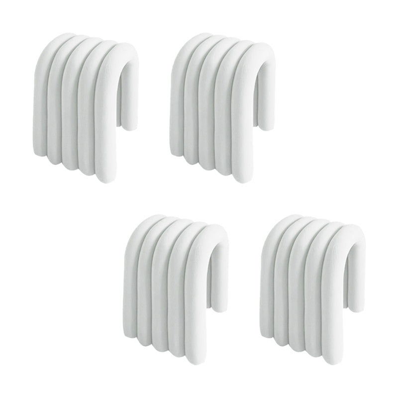 Moderner Essstuhl Samt offener Nebenstuhl für Esszimmer