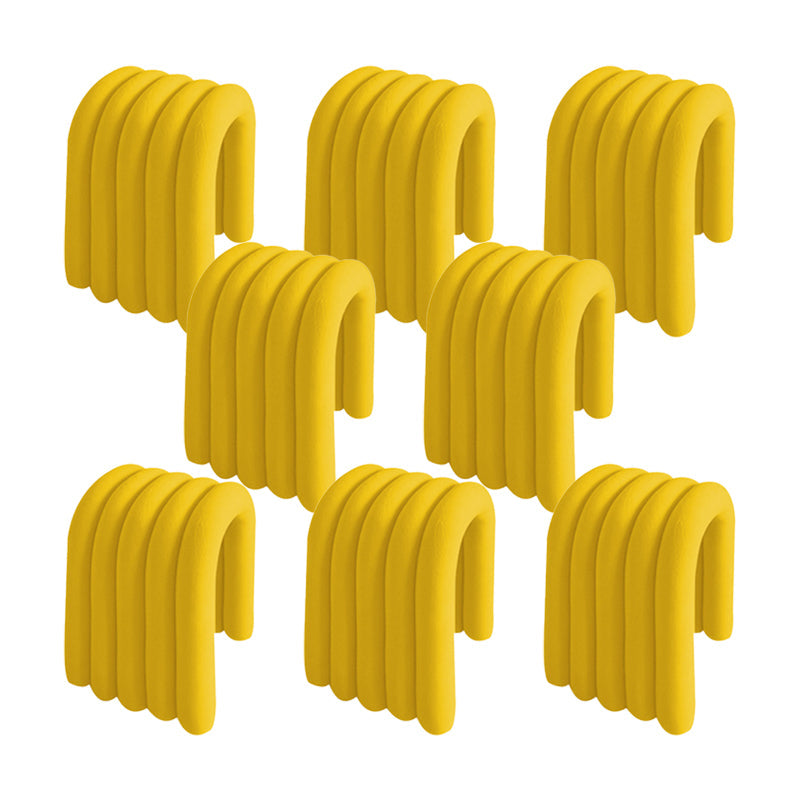 Moderner Essstuhl Samt offener Nebenstuhl für Esszimmer