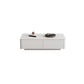 Block Coffee Cocktail Table with 4 Storage Drawers Wood Top Modern Clearhalo 'Coffee & Accent Tables' 'Coffee Tables' 'coffee_tables' 'furn' 'furn_coffee_tables' 'Furniture' 'Living Room Furniture' 7655721