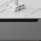 4 Legs Coffee Cocktail Table with 4 Storage Drawers Slate Top Rectangle Clearhalo 'Coffee & Accent Tables' 'Coffee Tables' 'coffee_tables' 'furn' 'furn_coffee_tables' 'Furniture' 'Living Room Furniture' 7655769