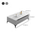 4 Legs Coffee Cocktail Table with 4 Storage Drawers Slate Top Rectangle Clearhalo 'Coffee & Accent Tables' 'Coffee Tables' 'coffee_tables' 'furn' 'furn_coffee_tables' 'Furniture' 'Living Room Furniture' 7655770